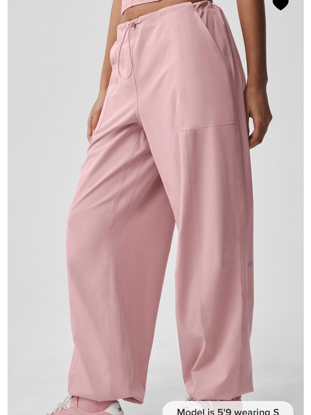 Low rise mégastar cargo pant vintage pink